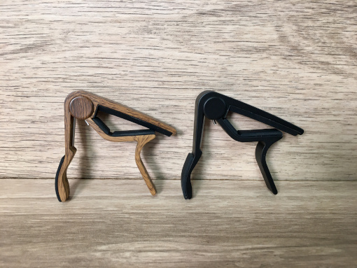 CLX Capo Ukelele Dark Brown