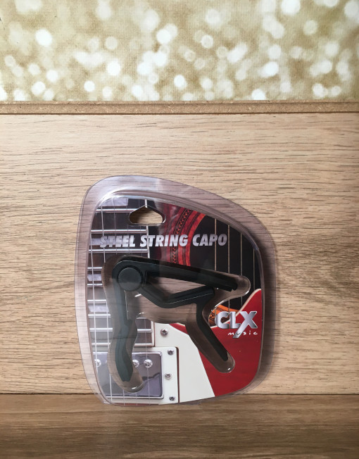 CLX Capo Steelstring Black