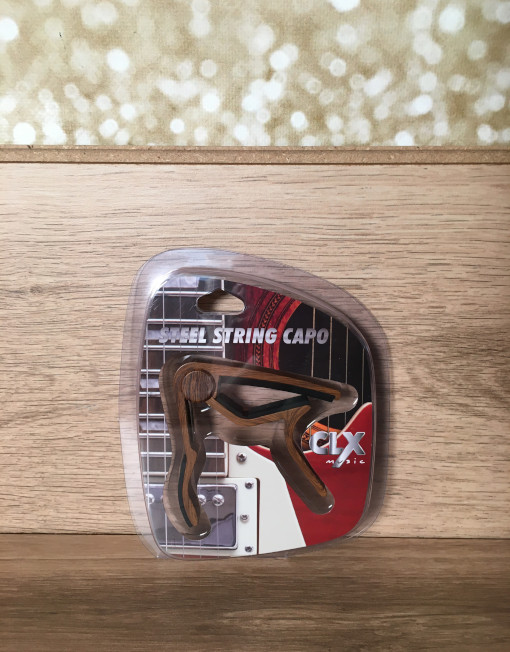 CLX Capo Steelstring Dark Brown