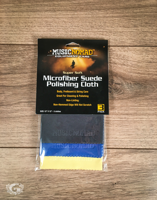 Music Nomad Super Soft Suede Microfiber Polishing Cloth - 3 Pack
