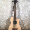 LAG TKB150CE Tiki Uku Mini Bass Cutaway