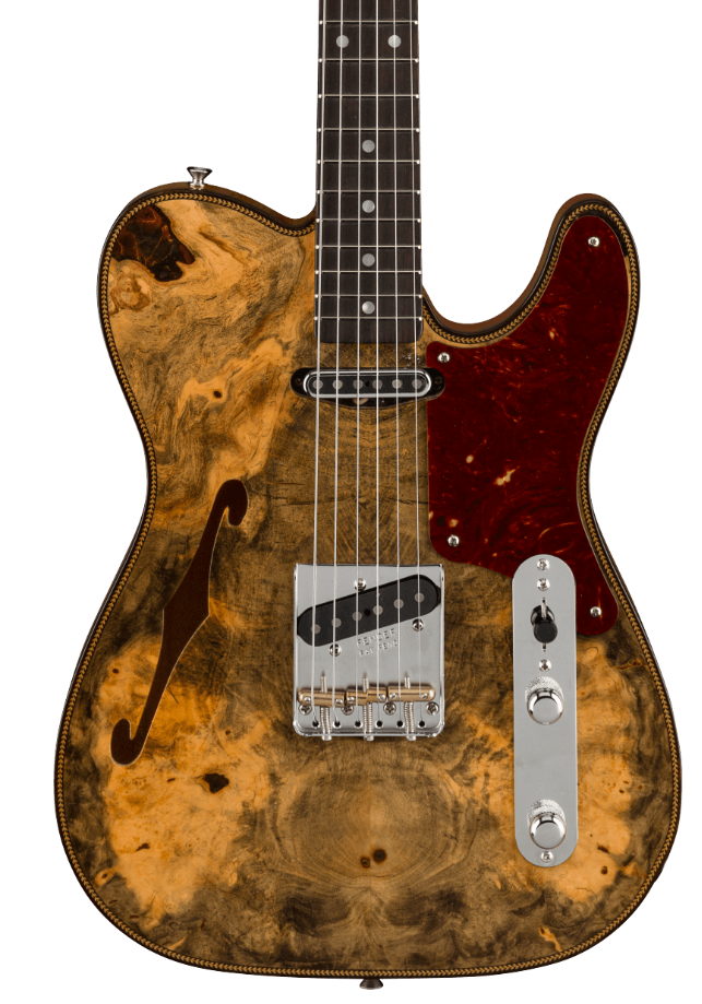 Fender Custom Shop Artisan Buckeye Burl Double Esquire PRE-ORDER