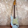 Fender Custom Shop 1960 Stratocaster Aged Sonic Blue over 3-Color Sunburst Heavy Relic