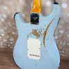 Fender Custom Shop 1960 Stratocaster Aged Sonic Blue over 3-Color Sunburst Heavy Relic