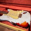 Fender Custom Shop 1960 Stratocaster Aged Sonic Blue over 3-Color Sunburst Heavy Relic