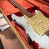 Fender Custom Shop 1960 Stratocaster Aged Sonic Blue over 3-Color Sunburst Heavy Relic