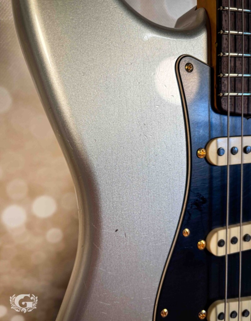 Fender Custom Shop Limited 1965 Dual-Mag Strat Aged Inca Silver