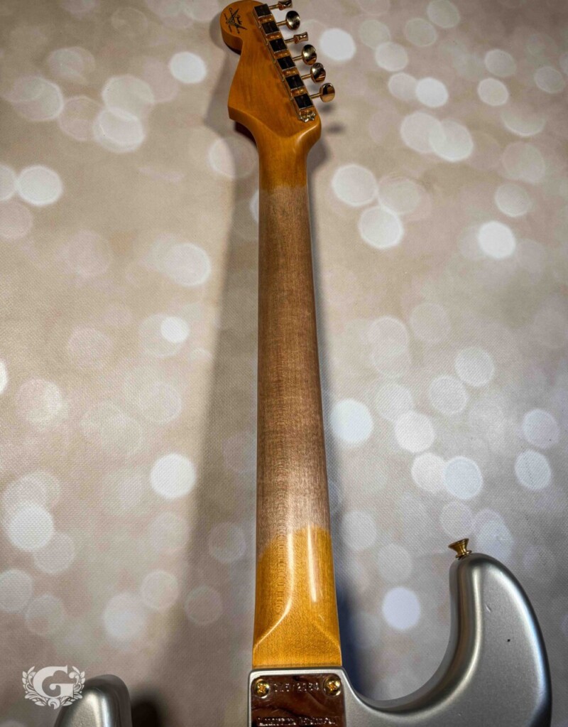Fender Custom Shop Limited 1965 Dual-Mag Strat Aged Inca Silver