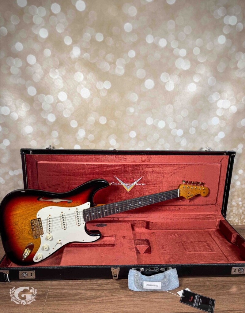 Fender Custom Shop Artisan Korina Stratocaster Chocolate 3-Color Sunburst