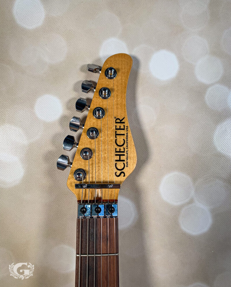 Schecter USA Custom Contoured Exotic Top / OCCASION