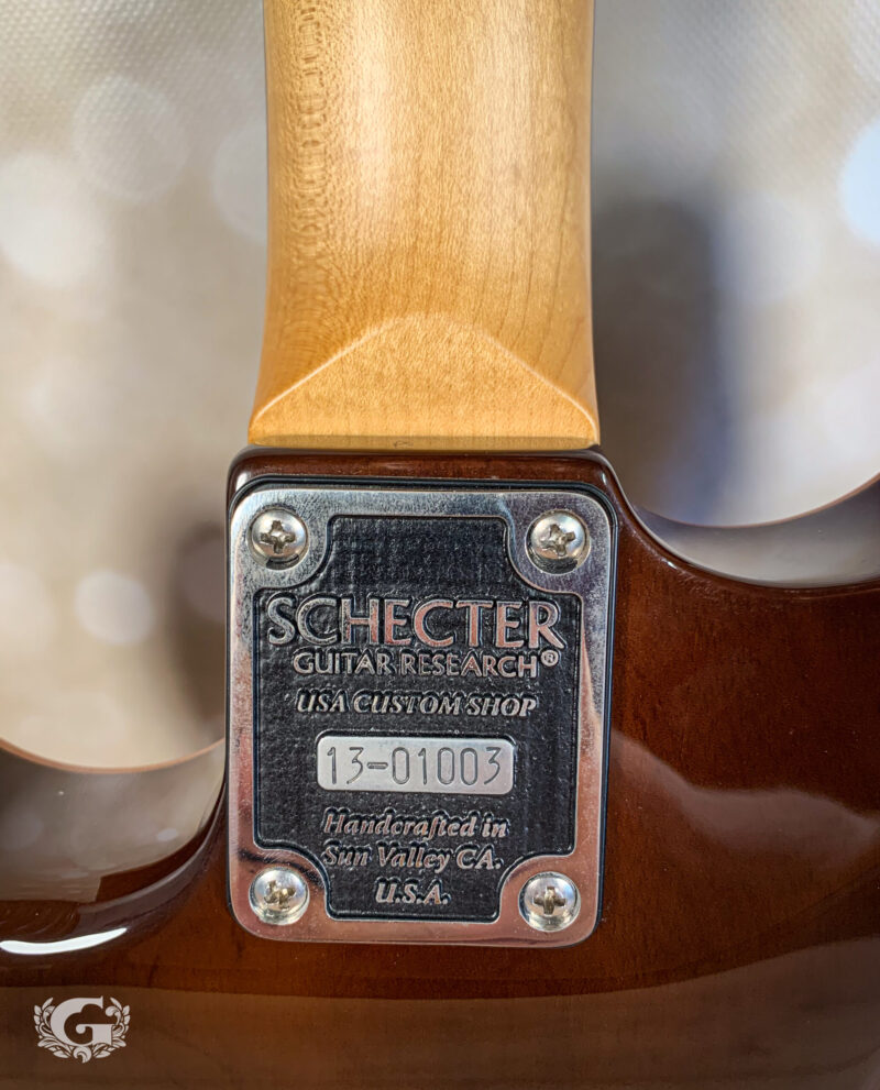Schecter USA Custom Contoured Exotic Top / OCCASION
