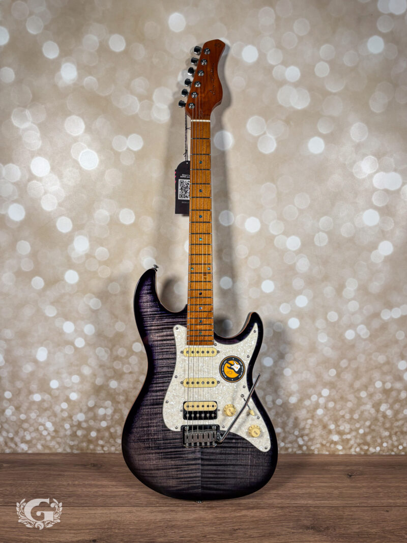 Sire Larry Carlton S7 Flamed Maple - Transparent Black