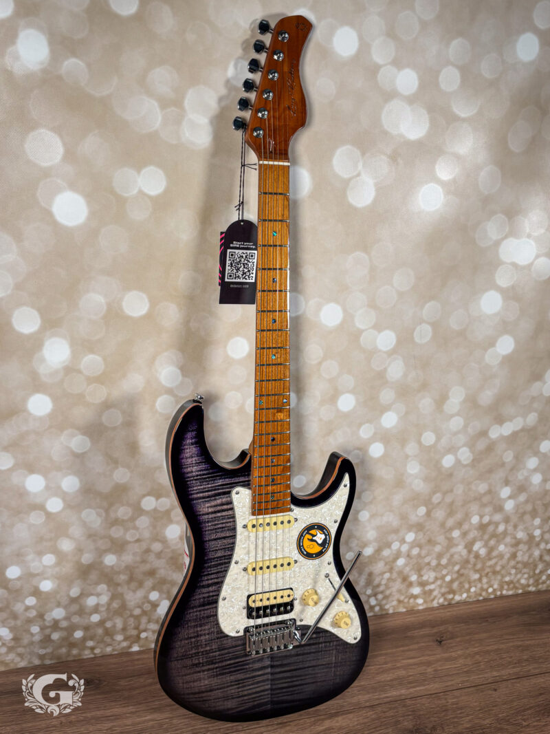 Sire Larry Carlton S7 Flamed Maple - Transparent Black