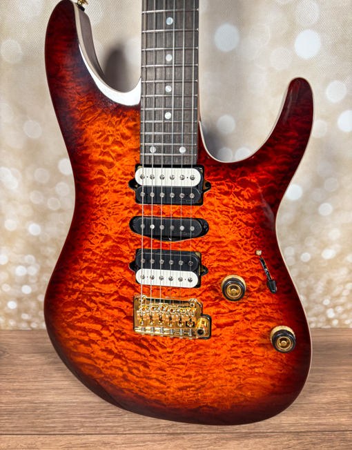 Ibanez AZ47P1QM Dragon Eye Burst