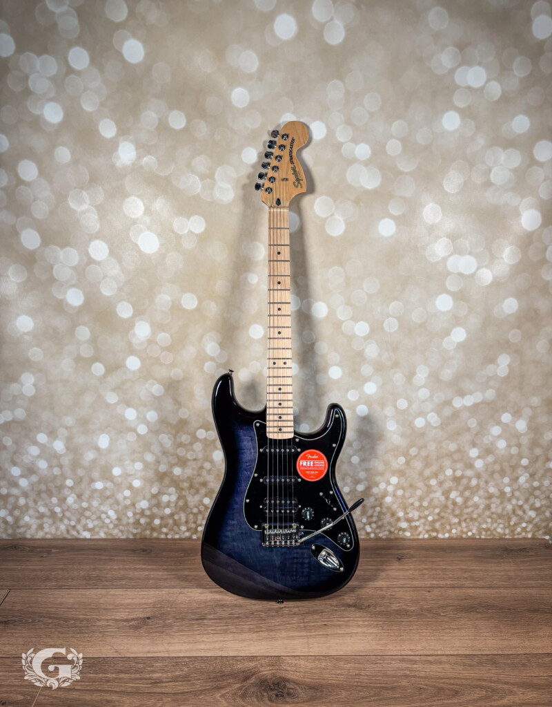 Squier Affinity Series Stratocaster FMT HSS MN Black Burst