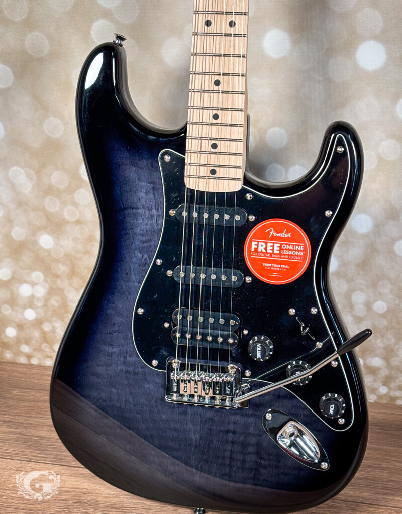 Squier Affinity Series Stratocaster FMT HSS MN Black Burst