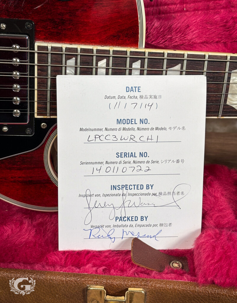 Gibson Les Paul Classic Custom Wine Red 2014 / OCCASION