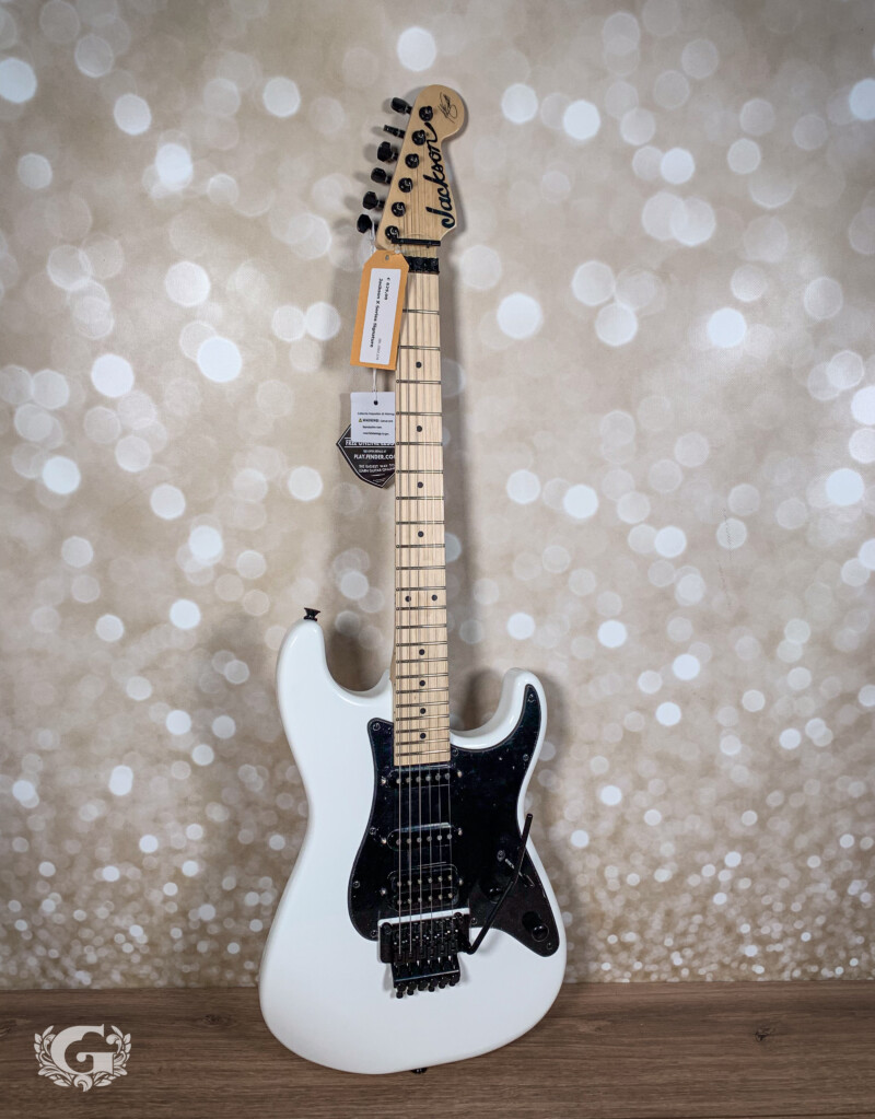 Jackson X-Series Adrian Smith Signature Snow White