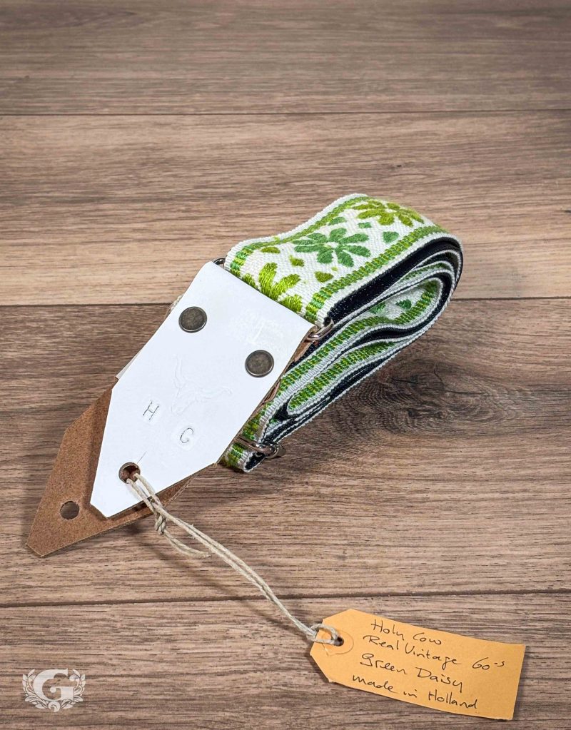 Holy Cow Straps Real Vintage 60's - Green Daisy