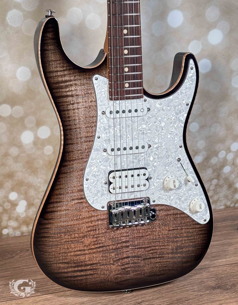 Suhr Standard Plus HSS Pao Ferro Trans Charcoal Burst