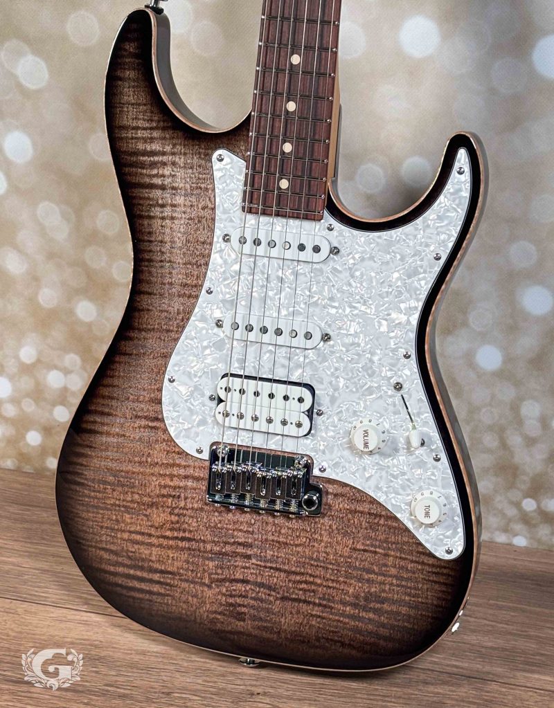 Suhr Standard Plus HSS Pao Ferro Trans Charcoal Burst