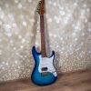 Ibanez AZ22S1F Transparent Turquoise Burst