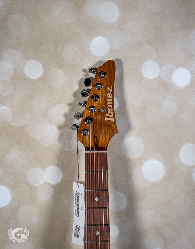 Ibanez AZ22S1F Transparent Turquoise Burst