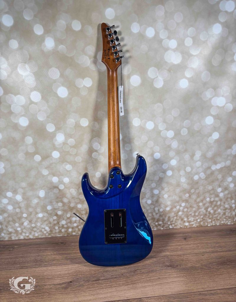 Ibanez AZ22S1F Transparent Turquoise Burst